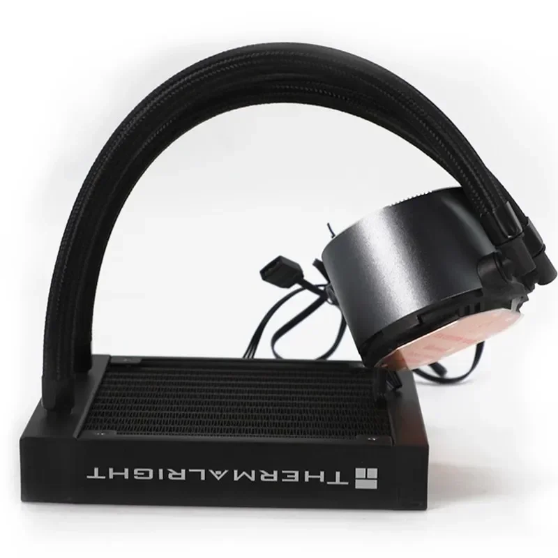 Thermalright Frozen Magic 120 AIO Kit CPU Cooler Metal Block + مضخة + مشعاع + مروحة لـ Intel AMD لنظام تبريد المياه للكمبيوتر الشخصي