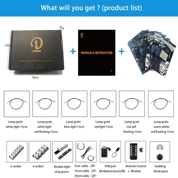 75308 Model Serisi Klasik R2D2 Robot Yapım Blokları Seti için LED Işık Kiti (Model Tuğlaları Dahil Değildir) 6 best sales R2D2 model kiti - №6