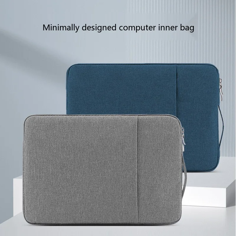 Laptop Sleeve 11-16 Inch Oxford Cloth Protective Pouch for Notebook with Fleece Lining