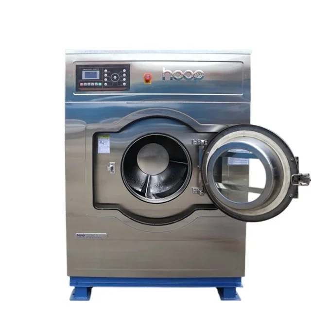 Hoop hot sale 20kg small capacity industrial laundry washer extractor industrial automatic washing machine