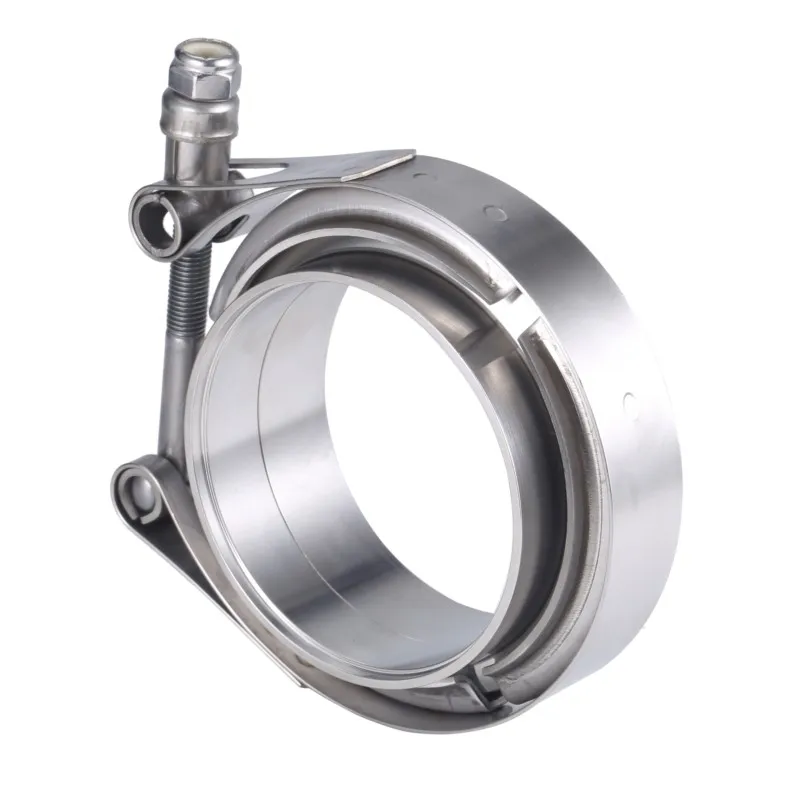 V Band Clamp Male Female Exhaust Flange 304 Stainless Steel Turbo Muffler Pipe Kits Release Car Accessories 2\