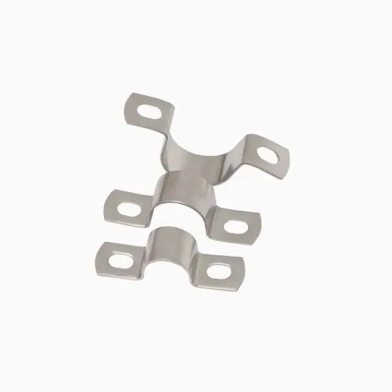 Thickened Horseback Clamp 304 Stainless Steel Throat Water Pipe U Shaped Ohmic Clamp