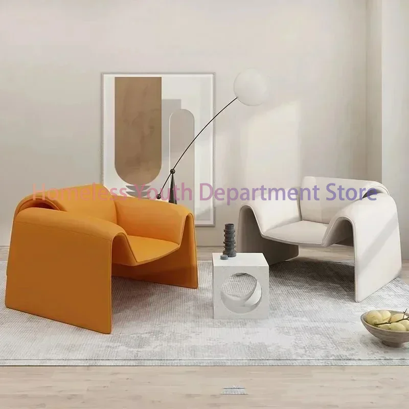 Nordic Einzigen Sofa Italienischen Einfache Hotel Wohnzimmer Balkon Verkäufe Büro Modell Zimmer Kreative Lounge Stuhl Krabben Stuhl Heißer