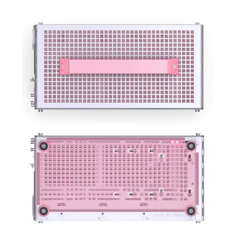 JONSBO Z20 MATX Case TYPE-C Desktop Office Side-Transparent Desktop ITX Computer Case Supports 240Water Cooling Removable Handle