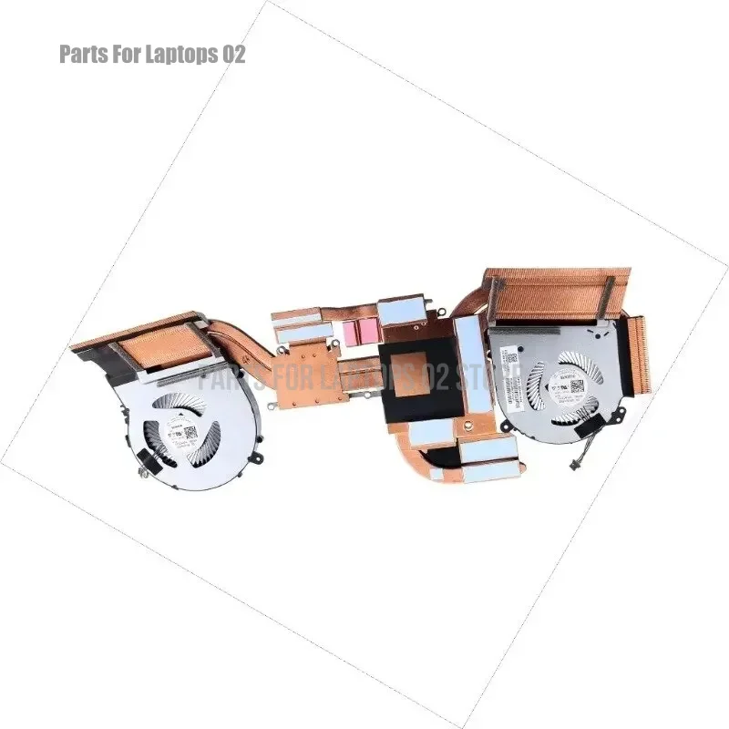 L+CPU & GPU Cooling Fan w/Thermal Heat Sink Module Assembly L64443-001 Replacement for H P Omen 15-DH 15T-DH 15-DH002NR TPN-C143