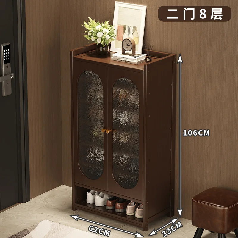 DSA shoe cabinet entrance door dust rack multi-layer shoe rack household living room locker simple storage and finishing rack