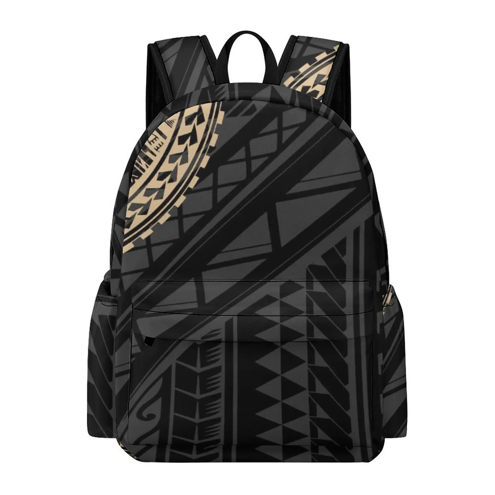 

Tax-inclusive large-capacity campus schoolbag 2025 New Polynesian style pattern schoolbag. Customizable patterns on the backpack