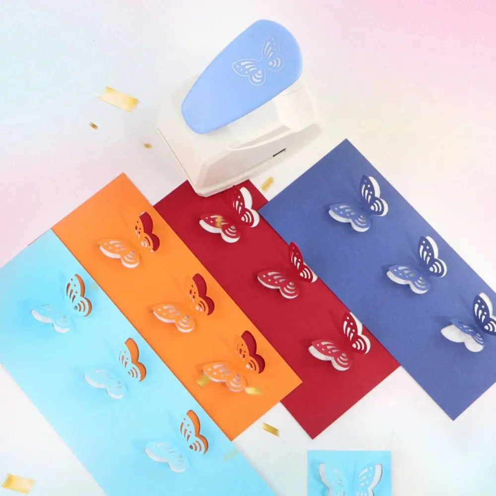 

Дырокол-бабочка для вырубки и тиснения, 3,8 см, для бумаги и карточек