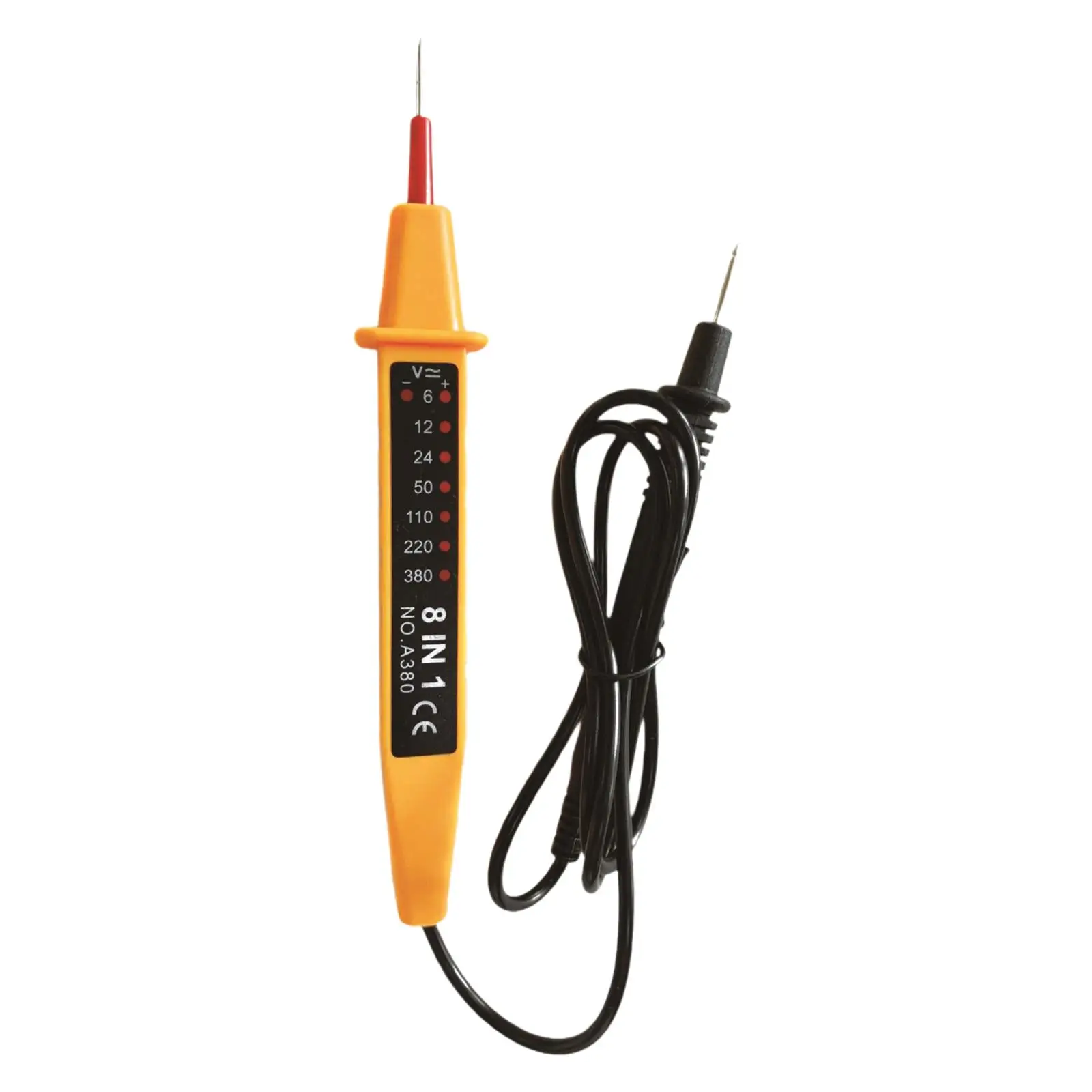 8 في 1 جهاز قياس الجهد الكهربائي القلم عدم الاتصال كاشف الدائرة الكهربائية مؤشر ضوء السيارة الكهربائية تستر لصيانة الإلكترونيات #6