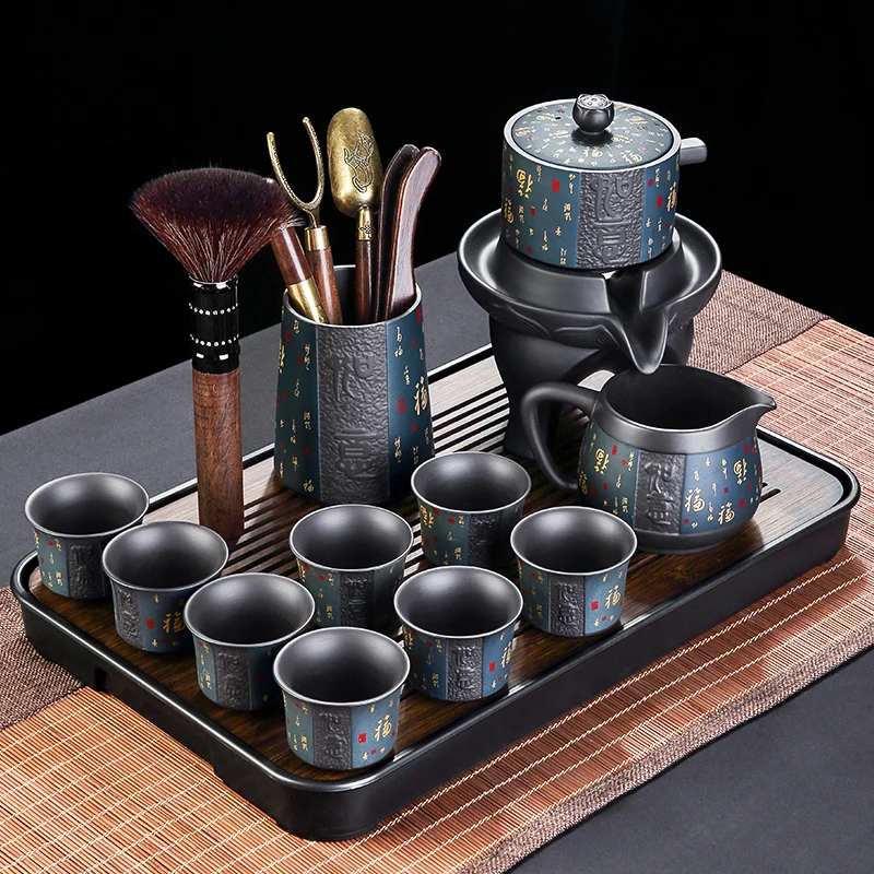 European Drinkware Tea Set Luxury Infuser Chinese Ceremony Coffee Travel English Saucers Tea Set Maker Juego De Te Home Products