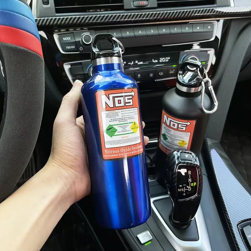 

Бутылка Nos для напитков, автомобильная изоляционная чашка, чайник NOS, азотный цилиндр, вакуумный чайник из нержавеющей стали 500 мл