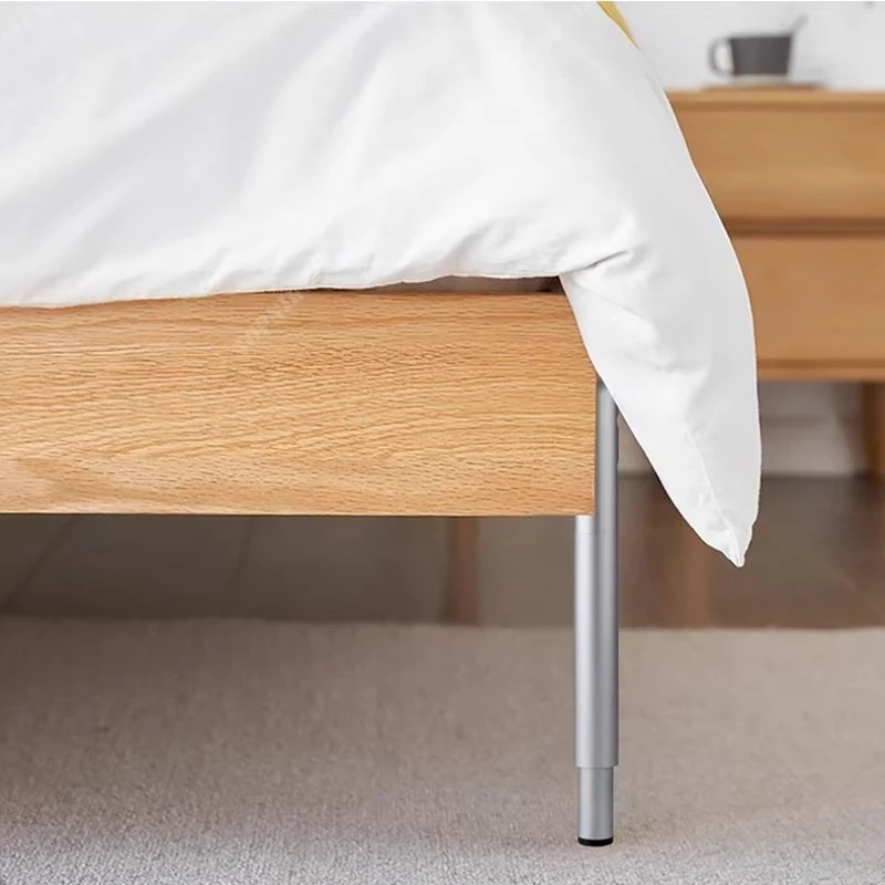 Adjustable Table Leg Extenders, L-Shaped Non-Slip Support Bracket, Heavy Duty Lifting Feet for Bathroom Vanity, Cabinet & Desk
