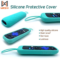 Luminous Silicone Remote Control Cover Suitable for TCL Hisense Roku TV Remote Control
