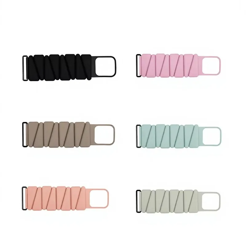 Triangle Silicone Iron Block Bracelet Weighted for Yoga Fitness Exercise