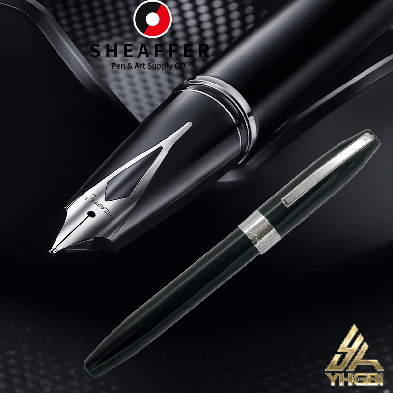 

SHEAFFER Heritage Family Classic Steel Pen, 1960s Reproduction, Lamy Brass Dark Tip, Legacy