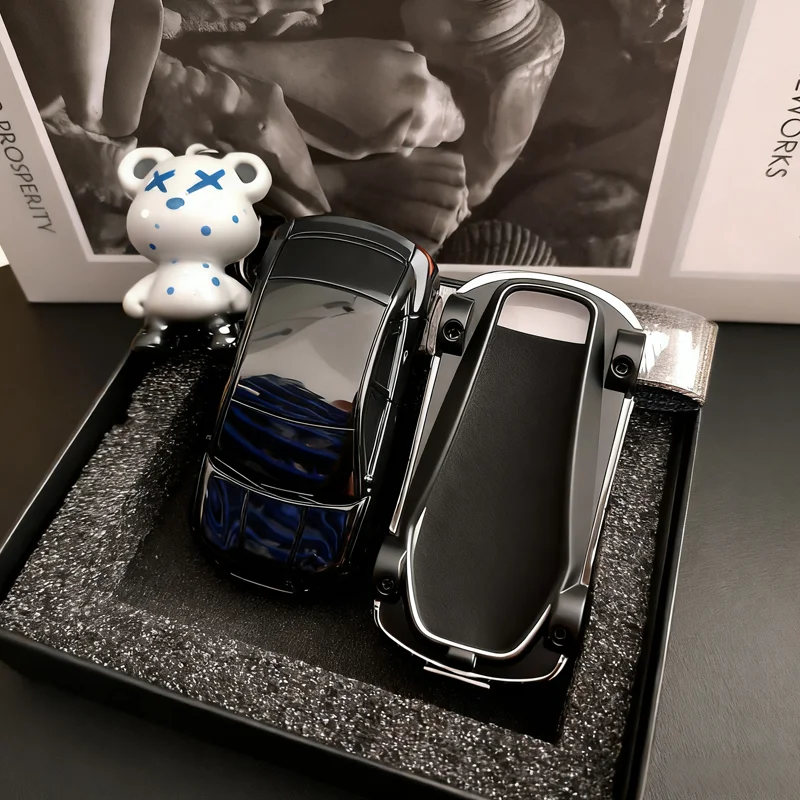 أزياء شخصية ل BYD ختم سيارة نموذج مفتاح القضية ل هان Ev Tang Dm تشين زائد سونغ برو ماكس يوان دولفين حافظة مفاتيح السيارة #2