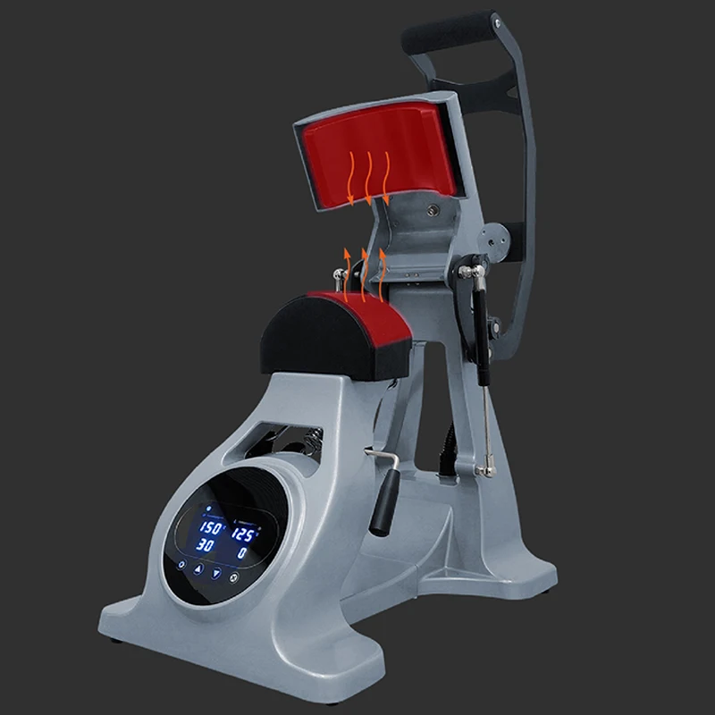 CP2815-3 Heat Transfer Cap Press Magnetic Semi-Automatic Dual Heating Plate Cap Press Custom Cap Transfer Printing