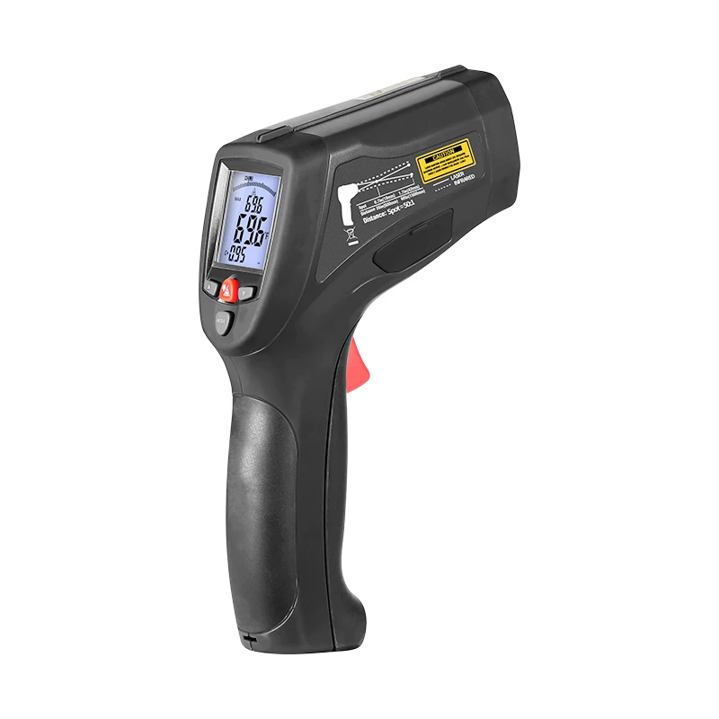 

Industrial Dual LaserThermometer High Temperature 2200℃ DT-8867H/8868H/8869H