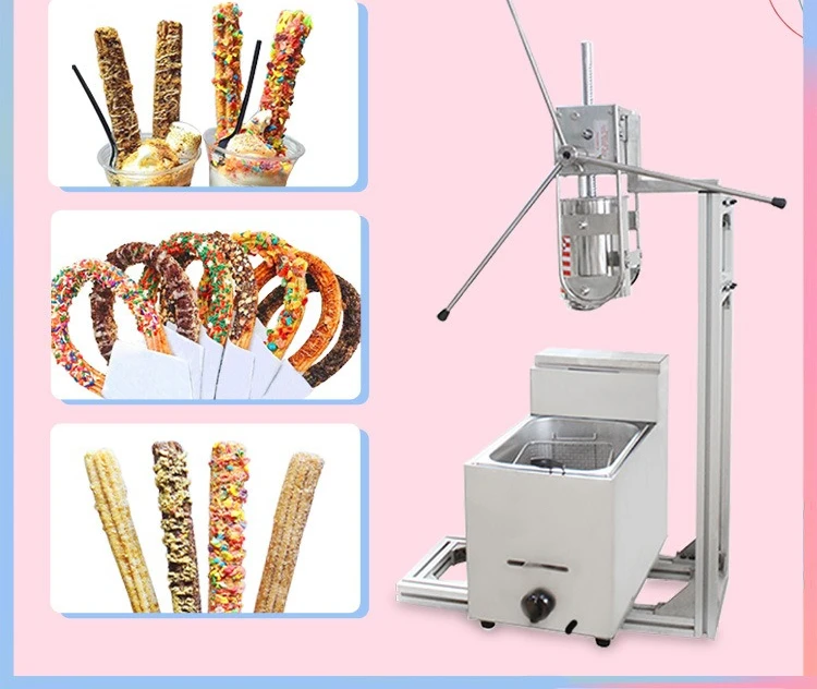 Jiheguo Machine Spanish Fritters Equipment Food Belt Fryer Fryer Food Grade