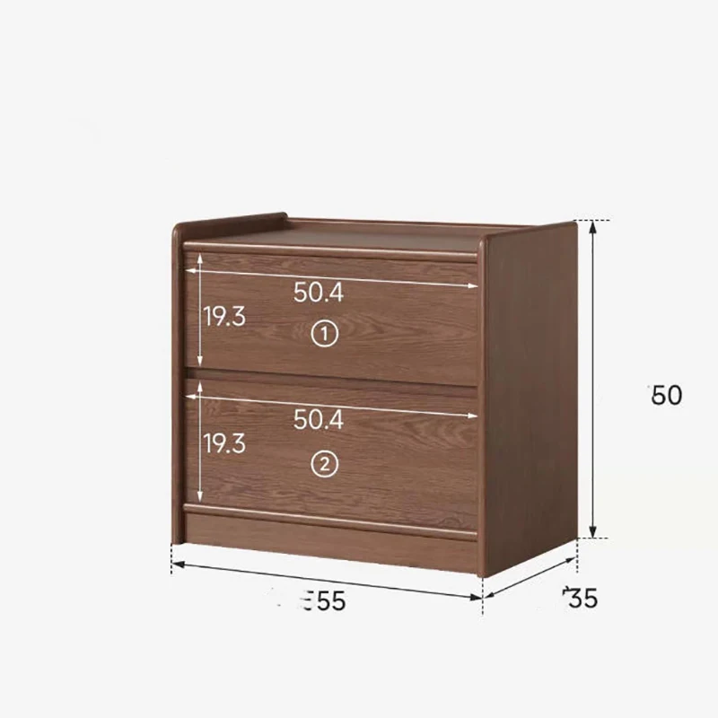 Aesthetic Trendy Nightstand Luxury Display Modern Nightstand Vintage Storage Office Mesita Bedroom Furniture