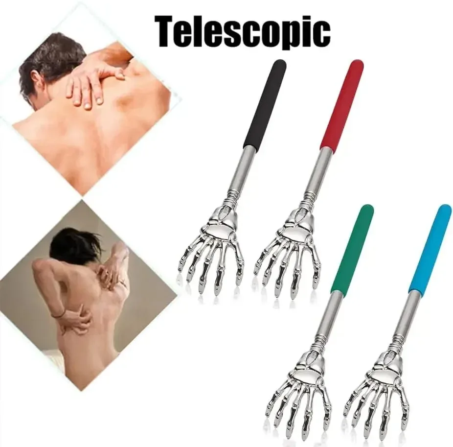 Massager Back Stainless Steel Scratcher Telescopic Scratching Extendable Itch Old Man Happy Health Products Hackle Handicrafts