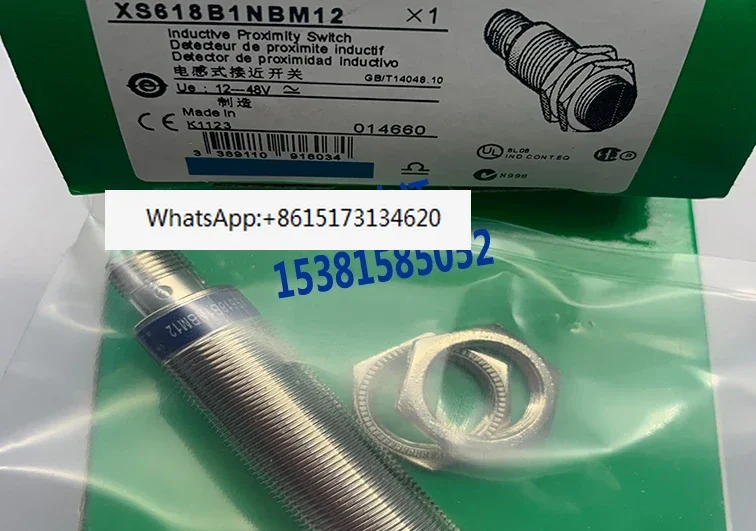 Plug-in sensor XS618B1MAU20 XS618B1MBU20 proximity switch