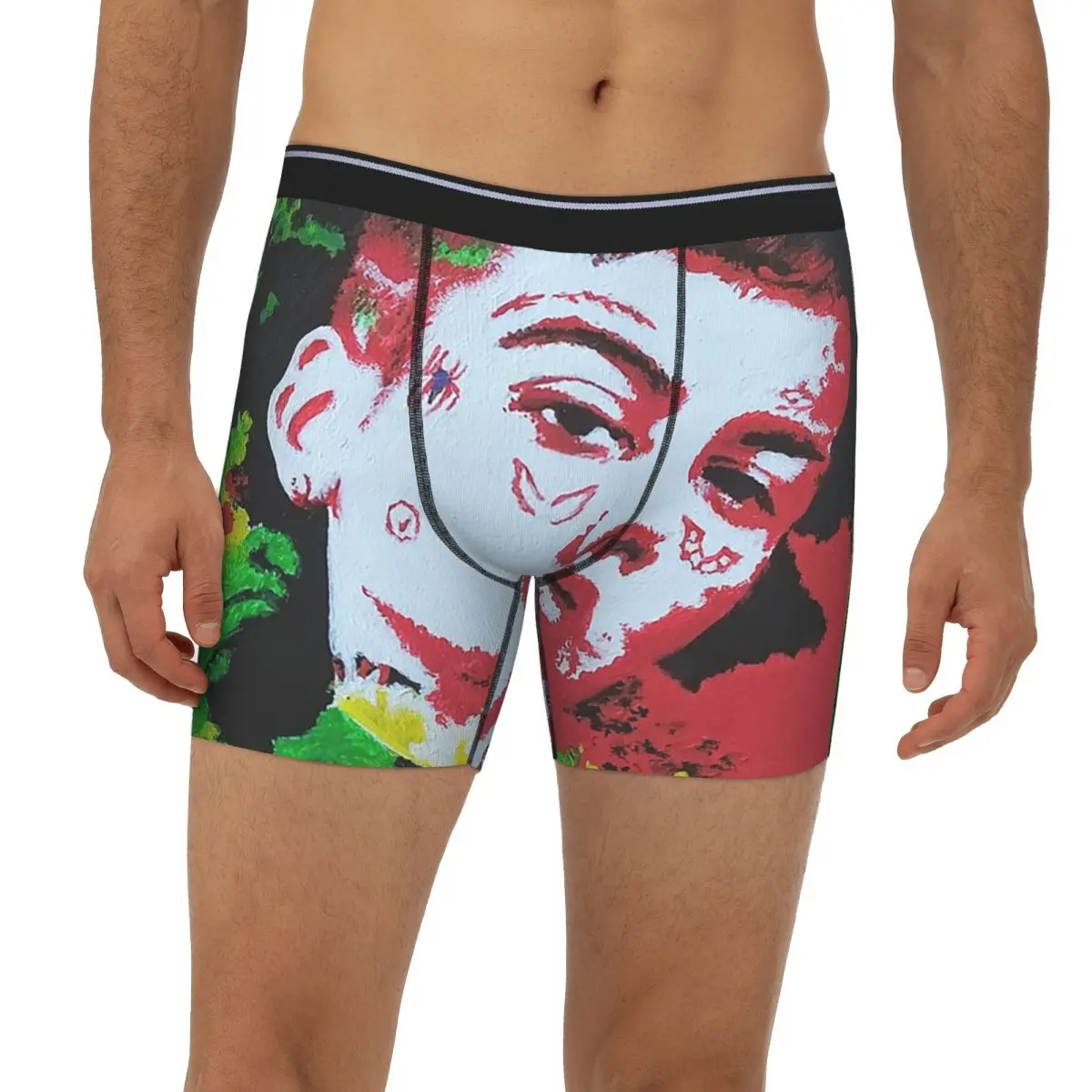 

Duki Singer Rapper Accessories Long Boxer Underpants Short Male Panties Breathable Underwear for Homme Man Boyfriend Gift