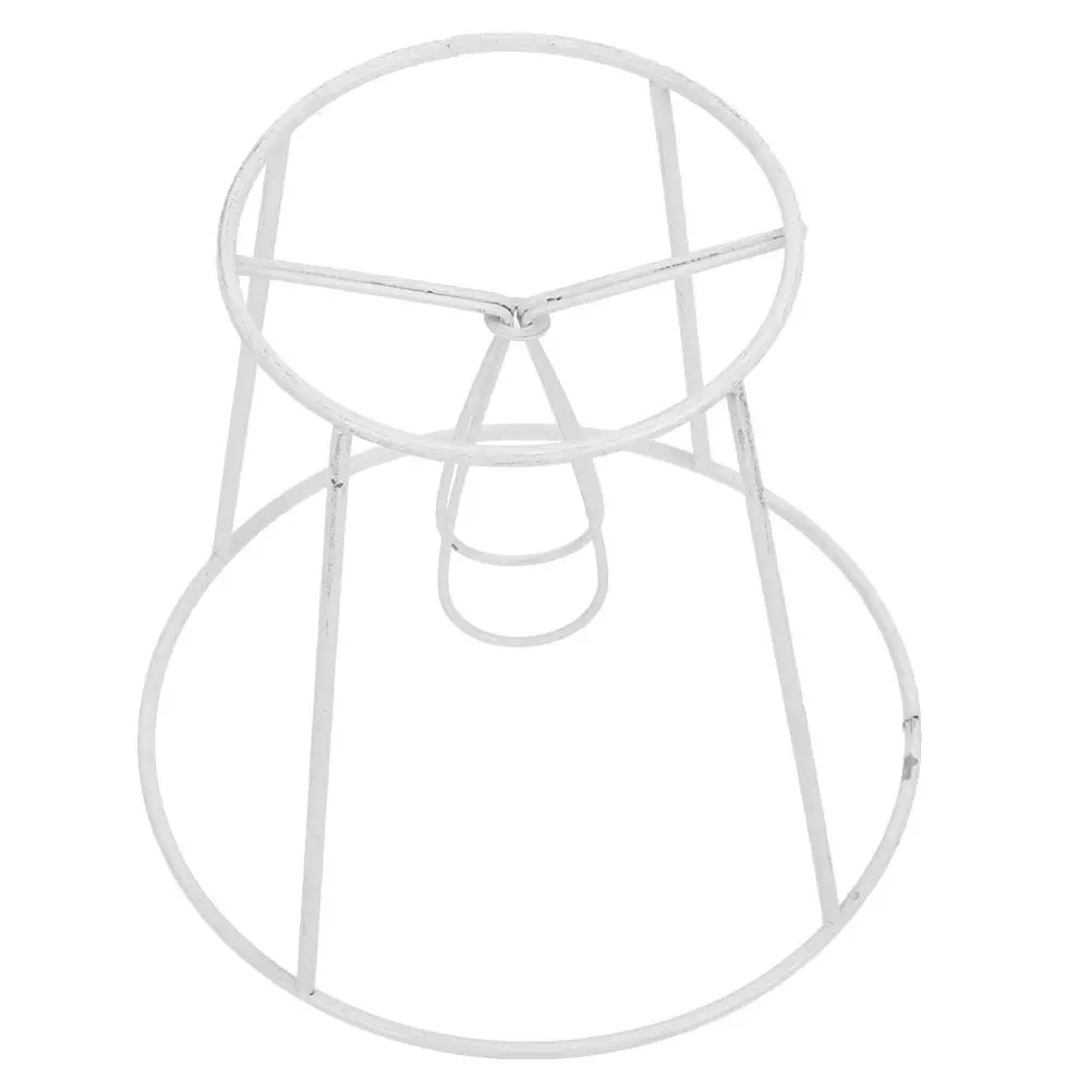 

Металлическая проволочная рамка-держатель E14 для абажура, для маленькой настольной лампы, кронштейн для абажура и комплектующие для ремонта освещения, набор для изготовления абажура