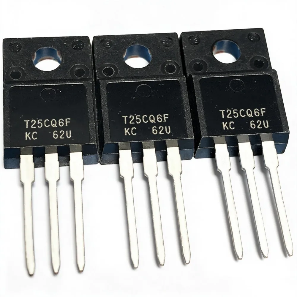 5PCS BTA08-600TW 600V 8A T25CQ6F 600V 25A G10N60 MCR218-6G 400V 8A 4N1005 STPR1660CT 600V 16A