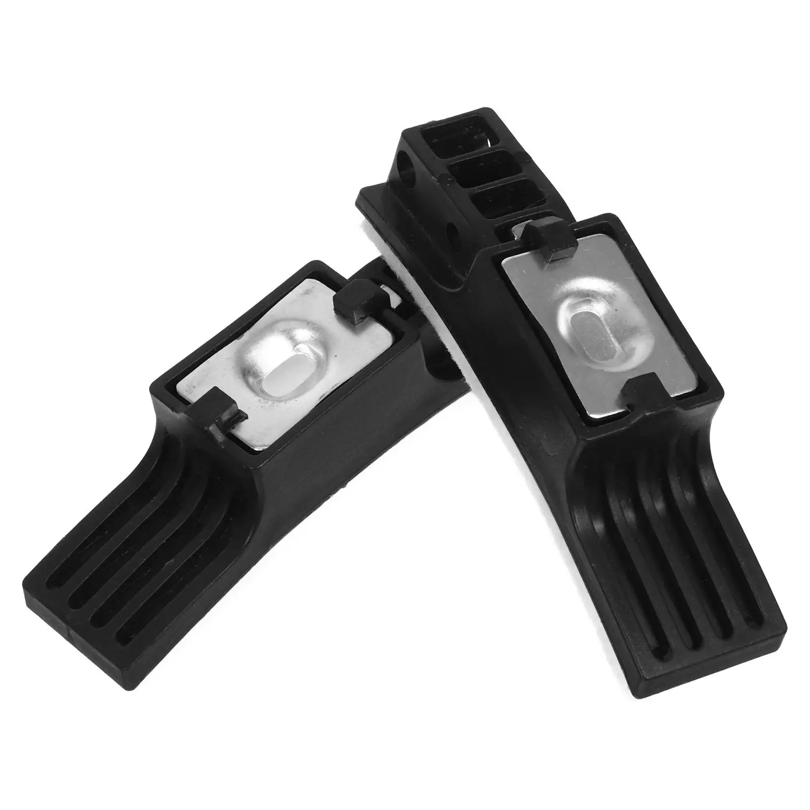

2 Pcs Brake Pads Mini Exercise Bike Replacement Parts Wear-resistant Disk Cable Plastic Clamp Fitness Gym Brakes Pad Block Bike