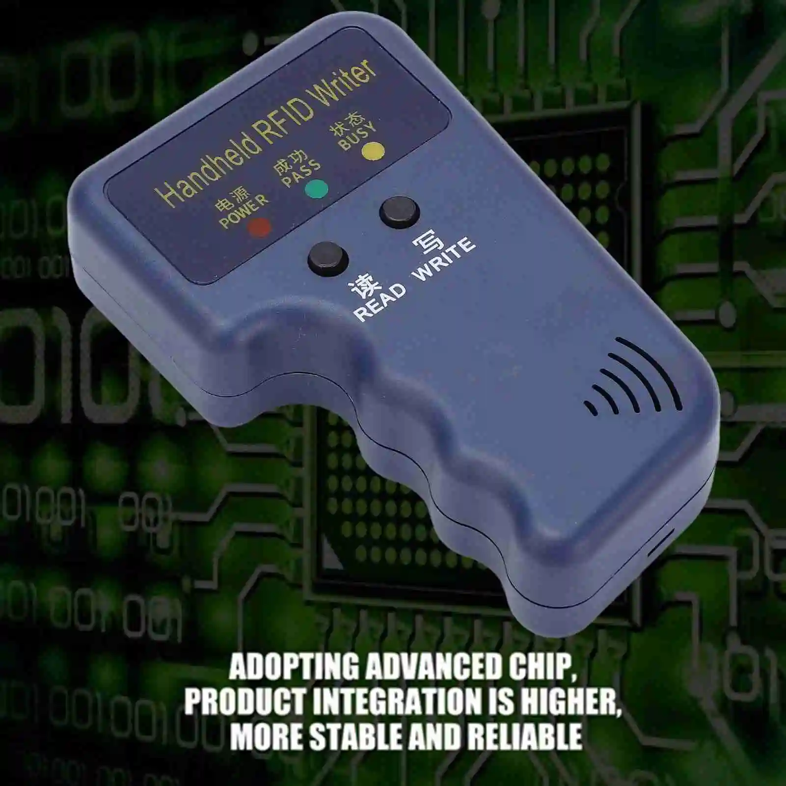 ZK20 ハンドヘルド RFID ID カードコピー機リーダーライターデュプリケーター 6 書き込み可能なタグ 6 カード