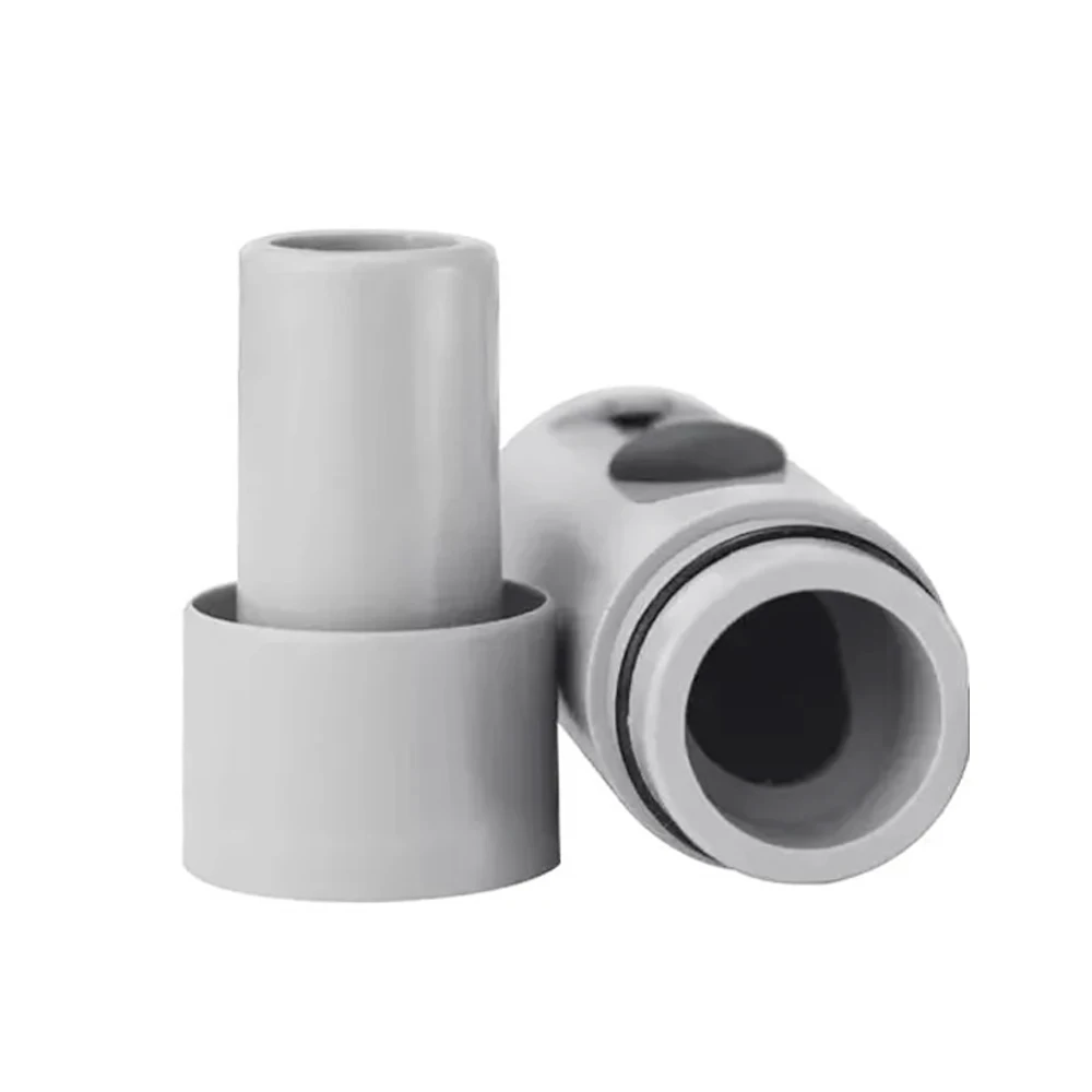 17/15mm Dental Saliva Swivel Suction Handle with Adjustable Valve Strong Suction Plastic Adapter Accessories