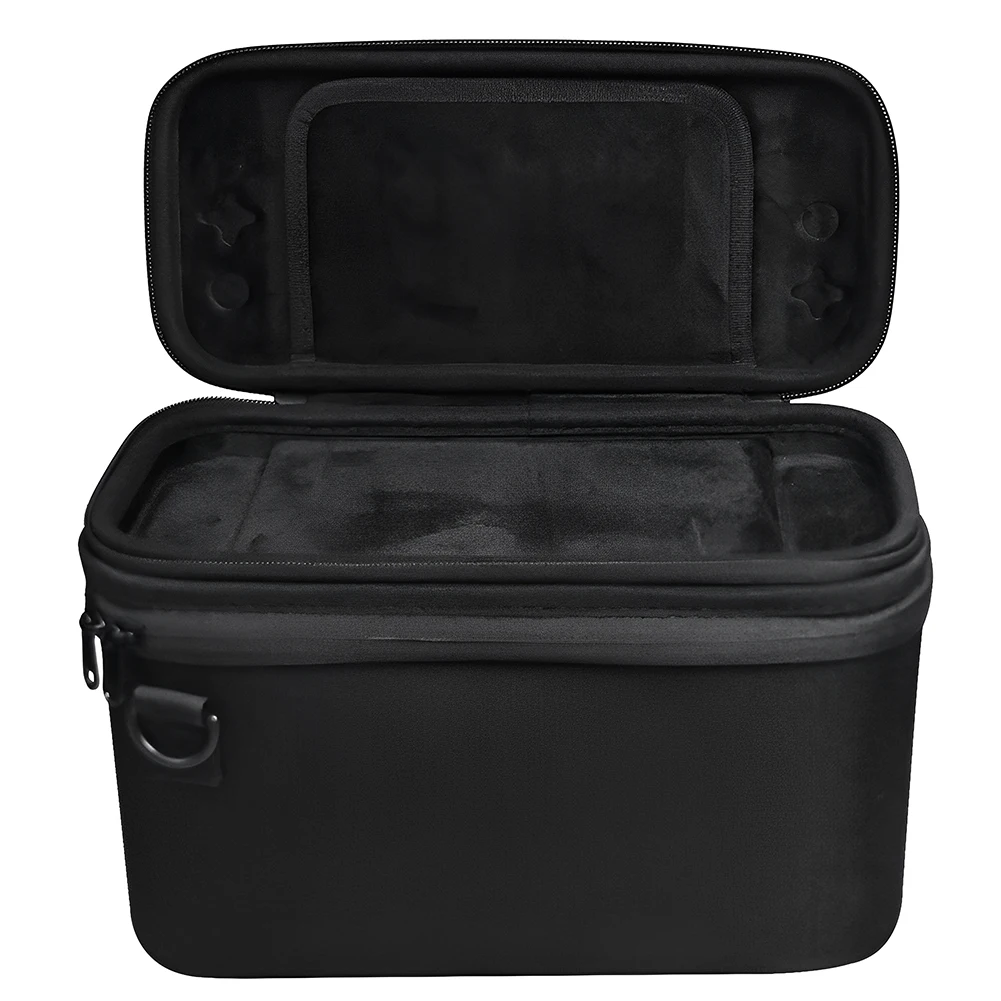 Portable Storage Bag Shockproof Handheld Game Console Case 2 in 1 Hard Shell Storage Bag for Switch 2 Console Base Power Adapter