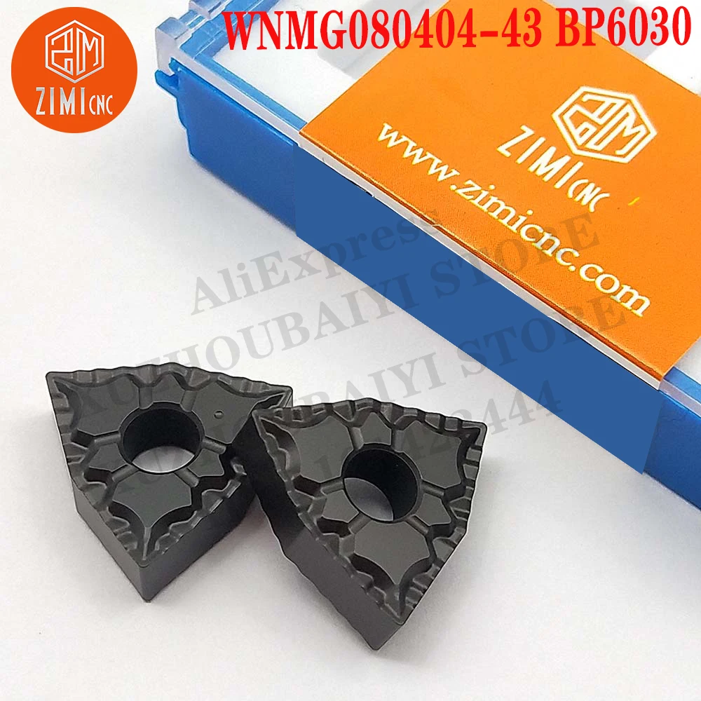 WNMG080408-43 BP6030 WNMG إدراجات كربيد تحول إدراجات أدوات CNC مخرطة قطع معدنية بليد مخرطة معدنية ميكانيكي أداة قطع