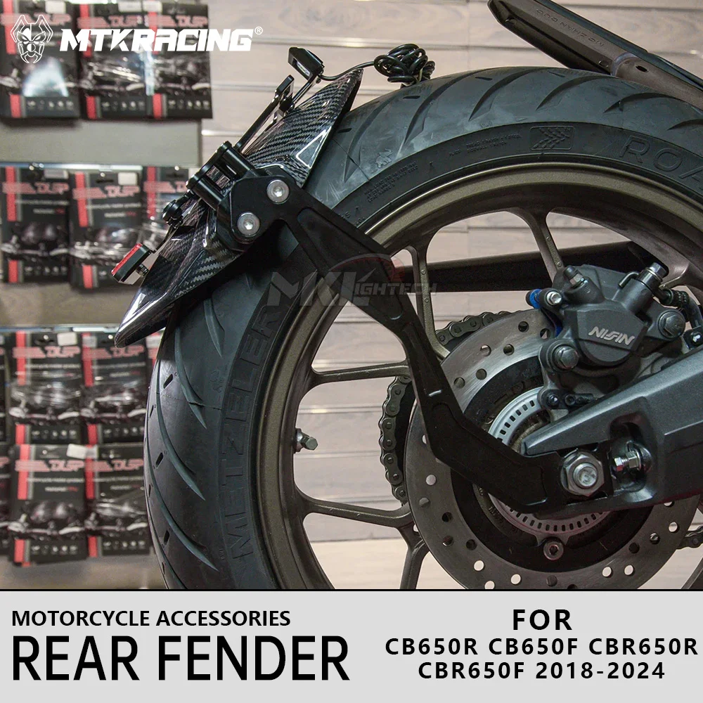 

MTKRACING для HONDA CB650R CB650F CBR650R CBR650F 2018-2024 мотоциклетное заднее крыло, брызговик, держатель номерного знака