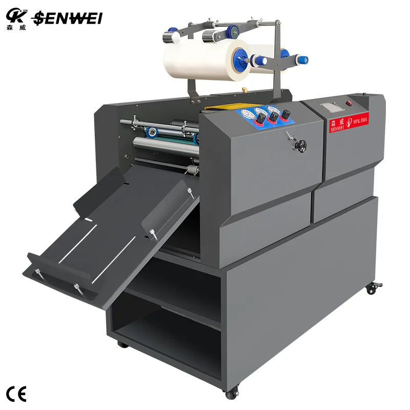 SMFM390Gpro A3 Plus Paper Laminating Machines Fully Automatic Suction Feed Laminator