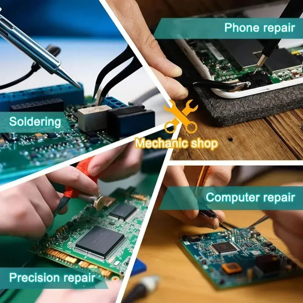 

360 Degree Rotation PCB Holder Adjustable Fixing Fixture Circuit Board Holder Fastening Clamp Anti-slip Clamping Kit Soldering
