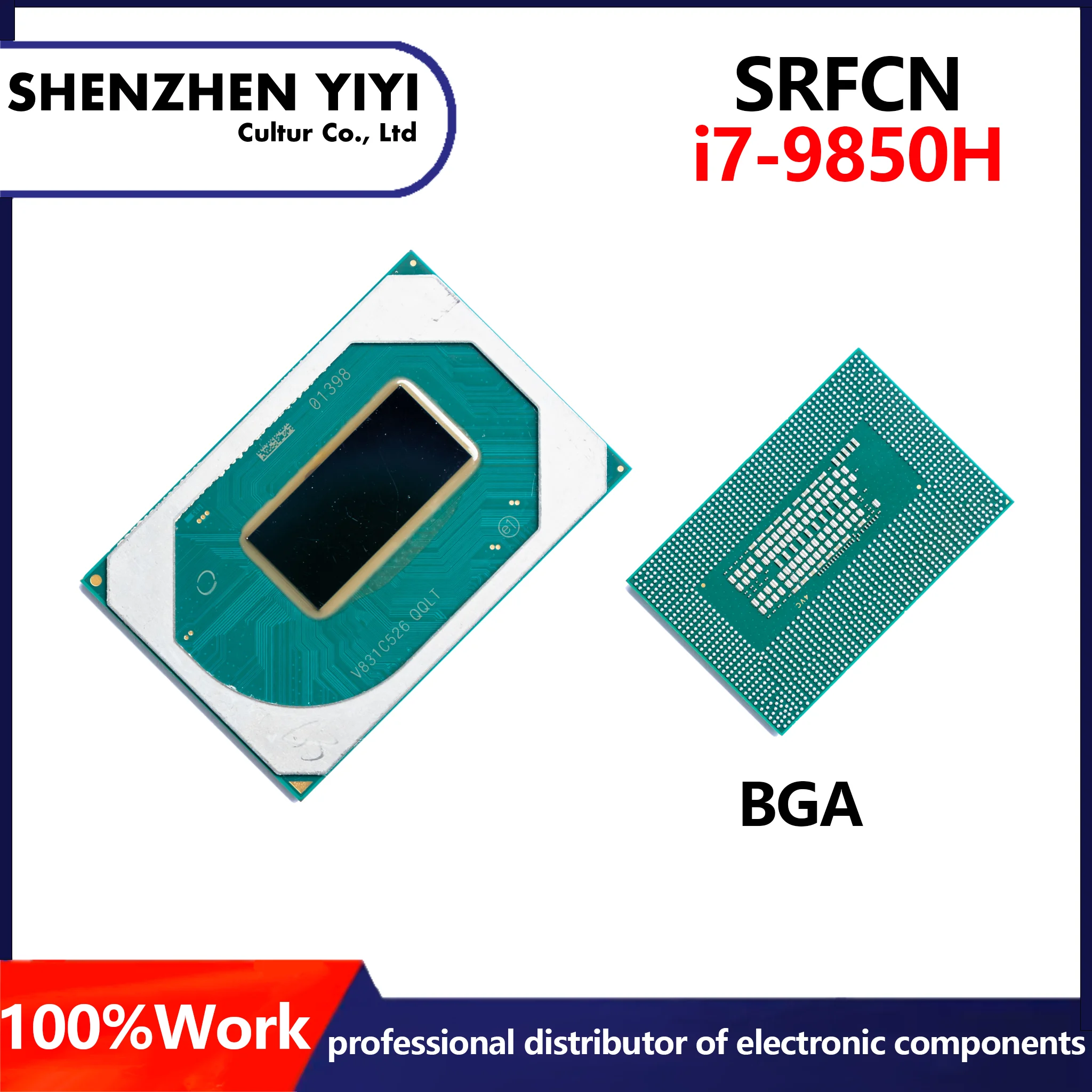 9TH BGA SRFCN I7-9850H SRFCP I7-9750H SRFD0 I9-9980HK SRFD1 I9-9880H SRFDM I5-9400H