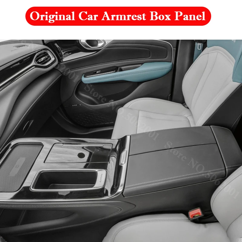 For GAC Aion V 2020-2024 Center Console Armrest Cushion Leather Heightened Mat Anti-fatigue For Long Drive Interior Accessory