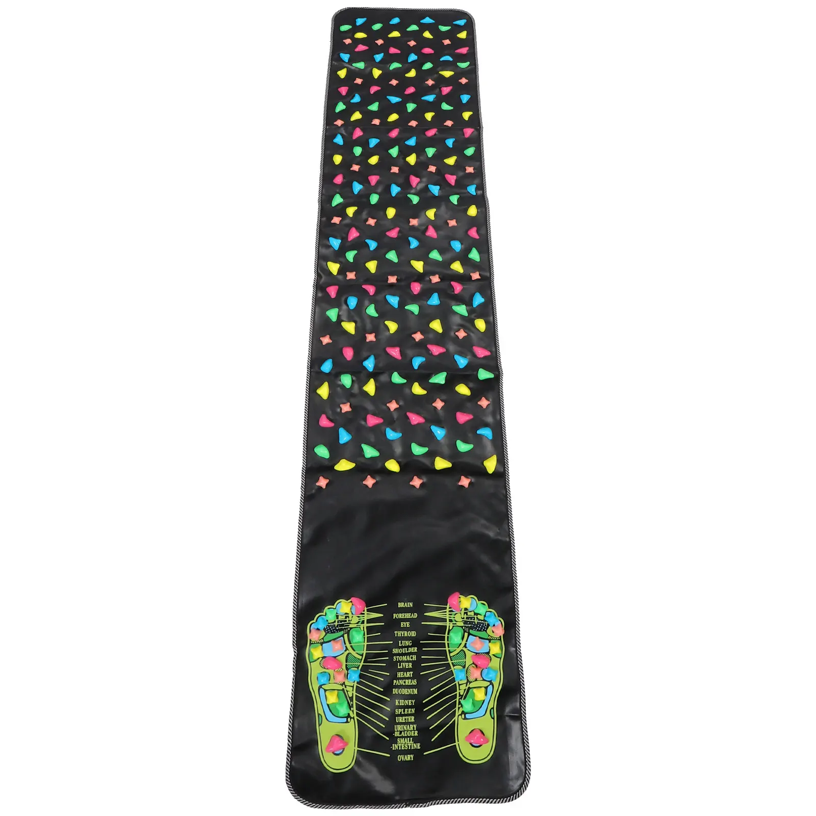 

Cobblestone Trail Foot Massage Mat Non Slip Durable PP Plastic Home Reflexology Massager Floor Pads Comfortable Plantar