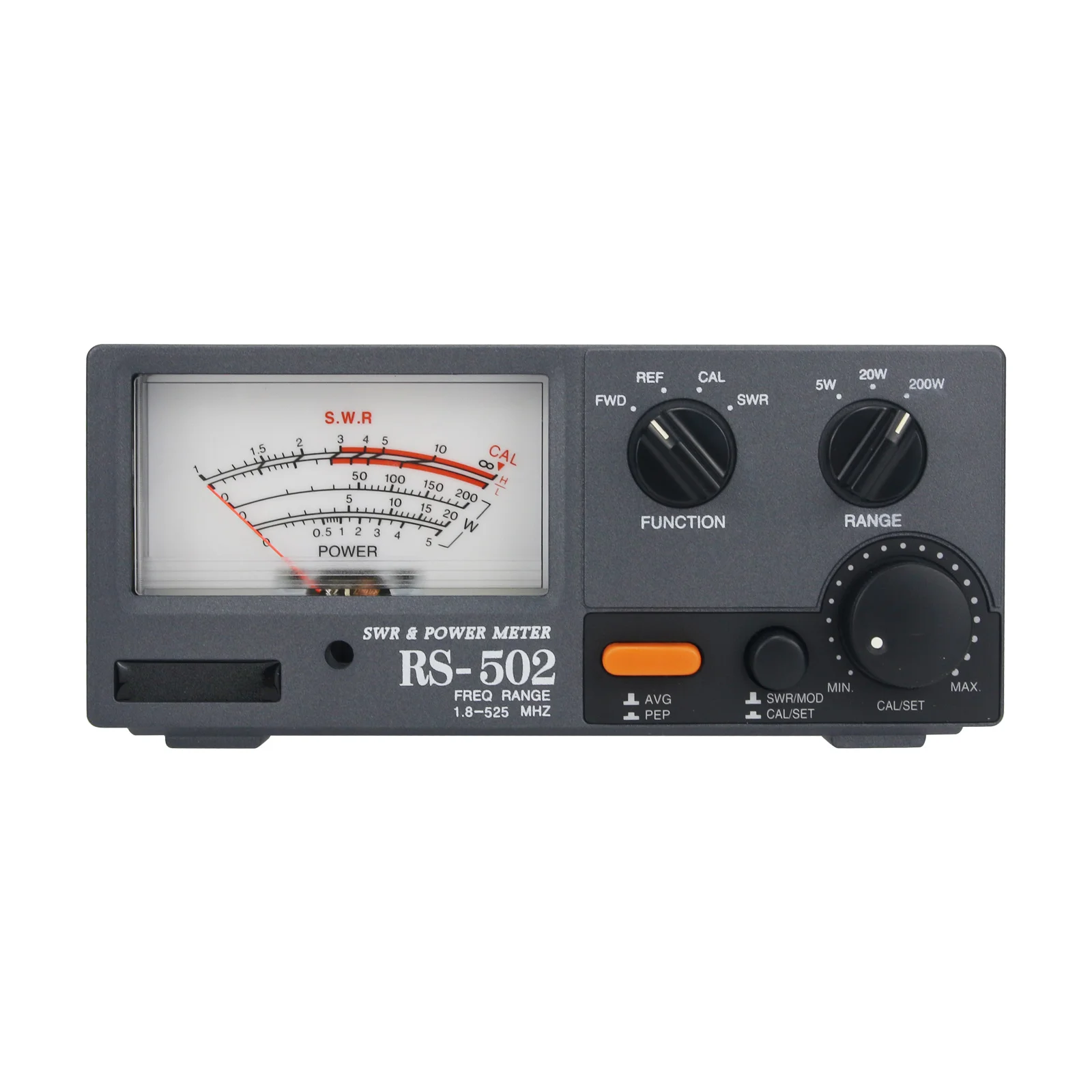 RS-502 1.8-525MHz HF VHF UHF SWR Power Meter for Radio Communication - view 2