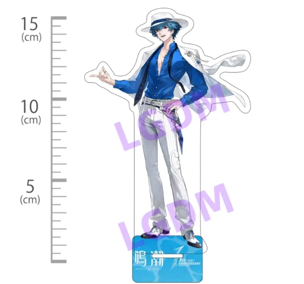 Japanese Anime Wuthering Waves Brant Phoebe Zani Acrylic Stand Figure Model Plate Cosplay Collection Desktop Decor Gifts BTDM