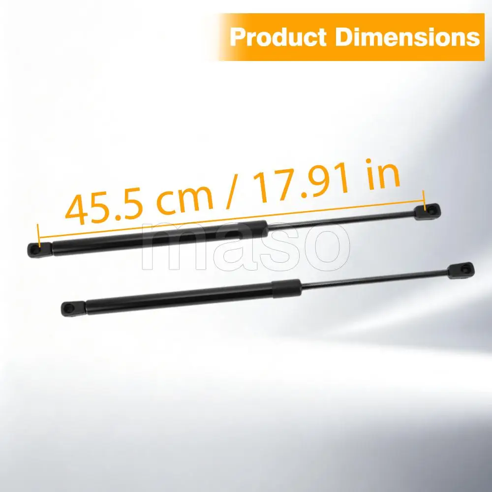 2pcs Black Car Rear Trunk Boot Tailgate Gas Strut For Kia Soul AM 2009-2013 81770-2K000 81780-2K000 545879 ADG05846