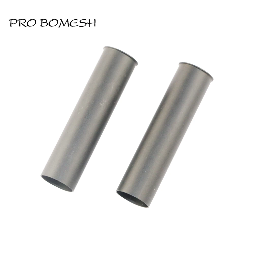 

Pro Bomesh 4pcs/pack 3.4g 60mm O.D 14.9mm I.D 14mm Aluminum Tube For Reel Seat DIY Fishing Rod Component Repair