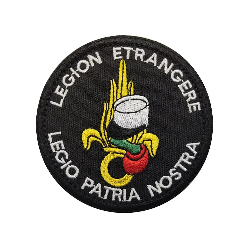 The French Foreign Legion Embroidery Patch Emblem Armband Badge Sewing Embellishment Military Tactical Embroidered Patches - Image 2