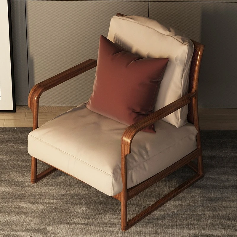 

chair solid light luxury living room single chair small apartment