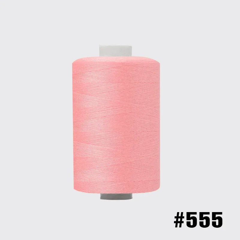 1 Roll 1000 Yards Colored Thread For Household Sewing, Fluorescent Color Series, Multifunctional Polyester 402 Sewing Thread