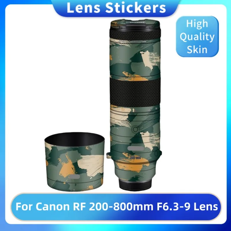 Decal Skin For Canon RF 200-800 Camera Lens Sticker Vinyl Wrap Film Protector Coat RF200-800 200-800mm F6.3-9 F/6.3-9 IS USM