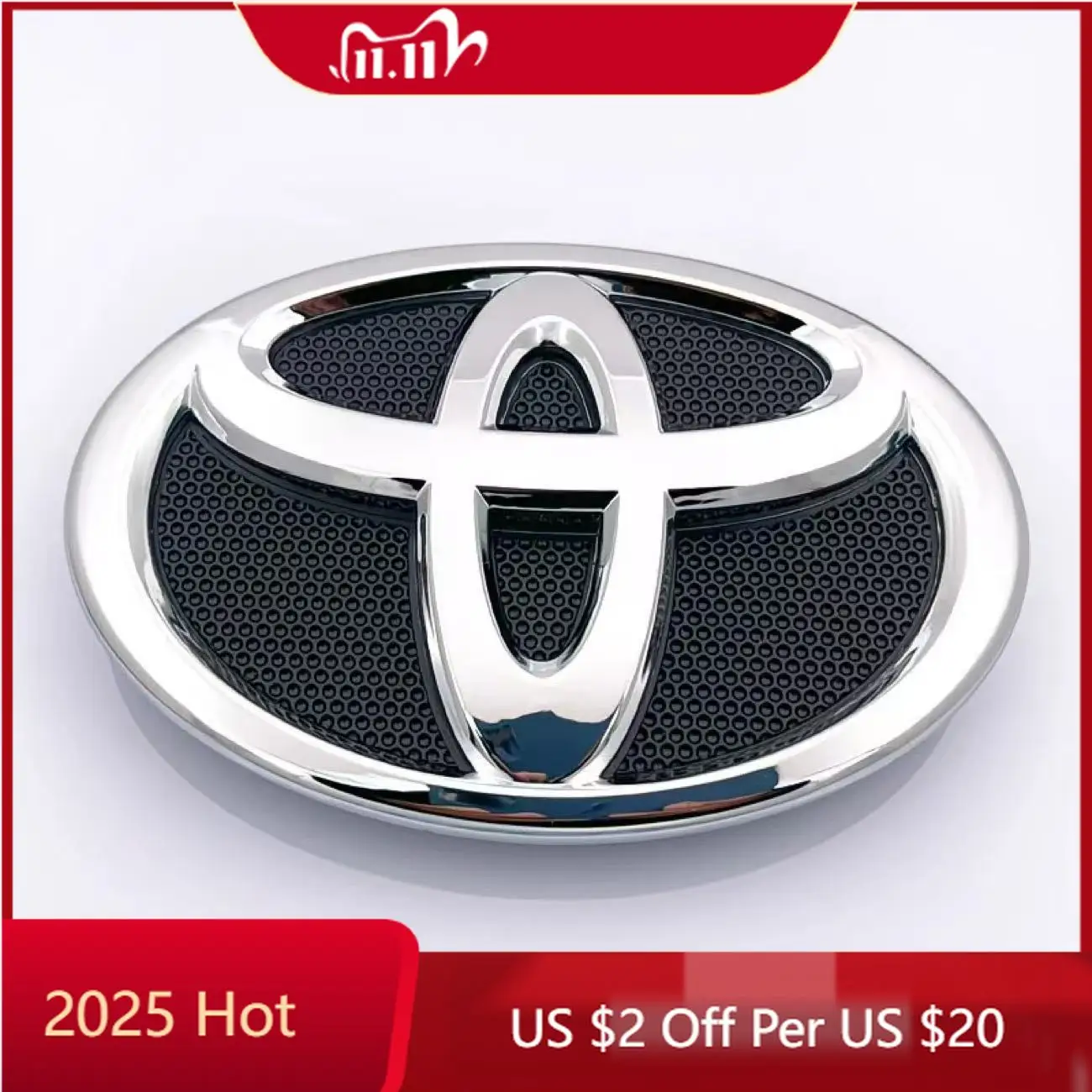 

Колпаки ступиц подходят для эмблемы передней решетки Toyota Corolla 2007-2013 гг. и эмблема заднего багажника (75312-02050/75301-02040)