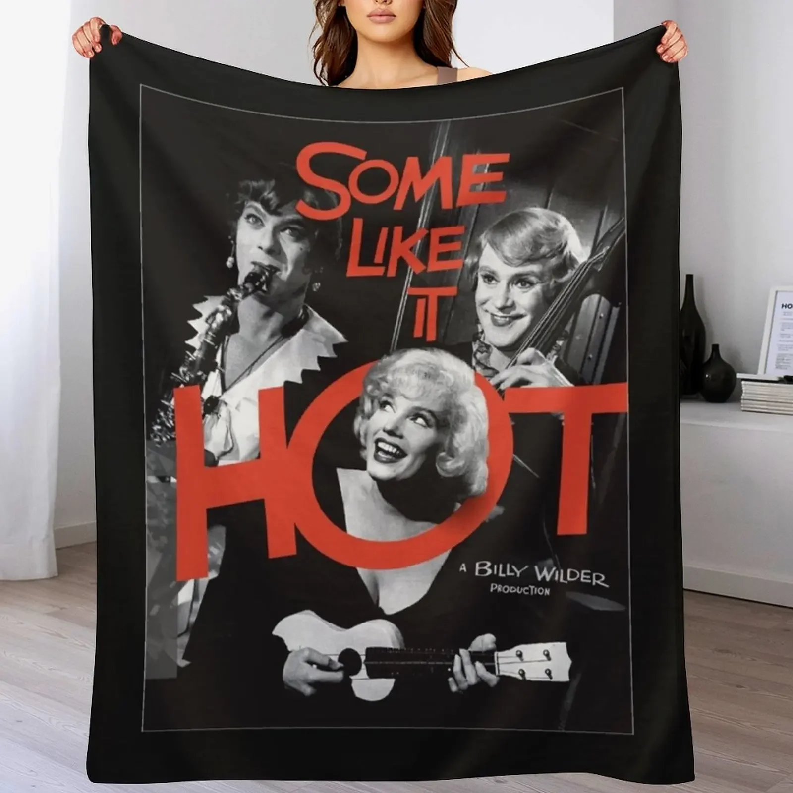 

Some like it hot Throw Blanket Multi-Purpose Extra Large Throw Blankets Sofas Of Decoration Furrys Blankets